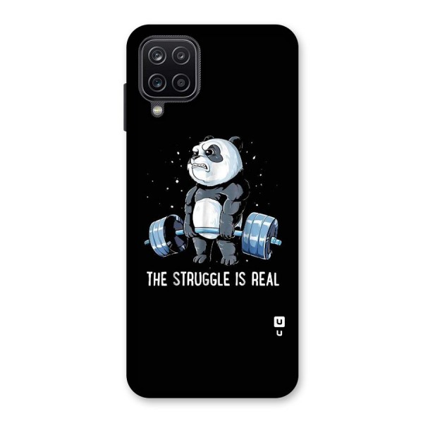 Struggle is Real Panda Back Case for Galaxy A12