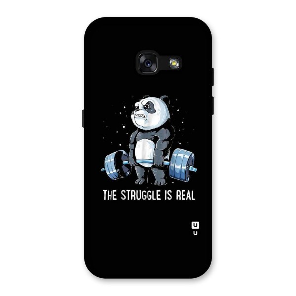 Struggle is Real Panda Back Case for Galaxy A3 (2017)