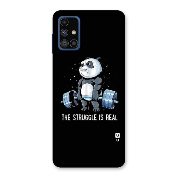 Struggle is Real Panda Back Case for Galaxy M51