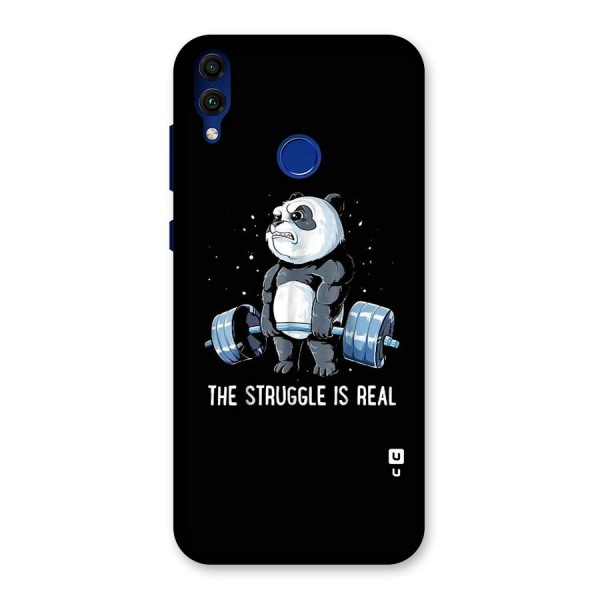 Struggle is Real Panda Back Case for Honor 8C