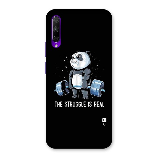 Struggle is Real Panda Back Case for Honor 9X Pro