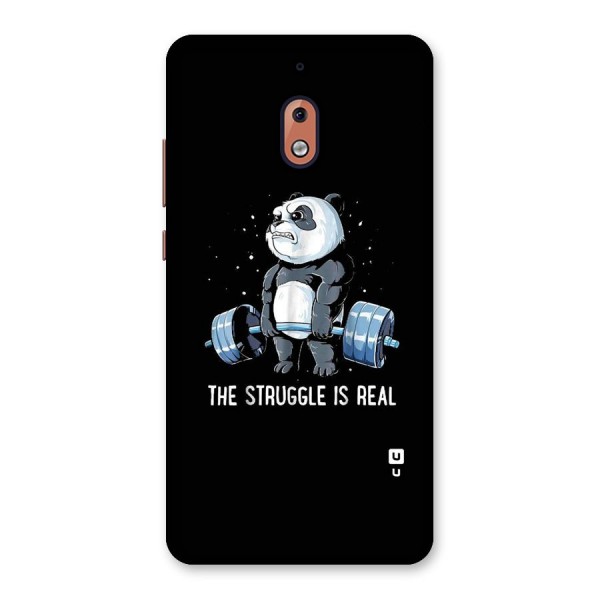 Struggle is Real Panda Back Case for Nokia 2.1