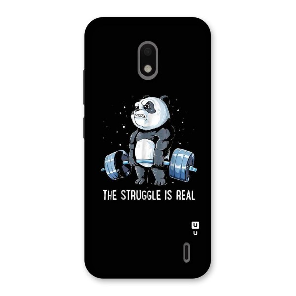 Struggle is Real Panda Back Case for Nokia 2.2