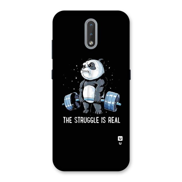 Struggle is Real Panda Back Case for Nokia 2.3