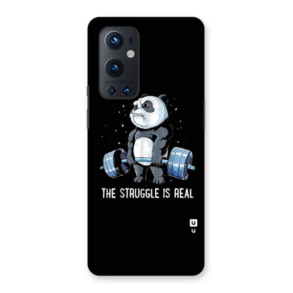 Struggle is Real Panda Back Case for OnePlus 9 Pro