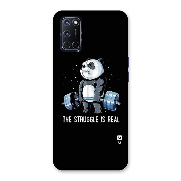 Struggle is Real Panda Back Case for Oppo A52