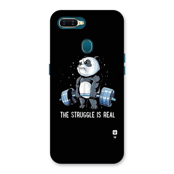 Struggle is Real Panda Back Case for Oppo A7