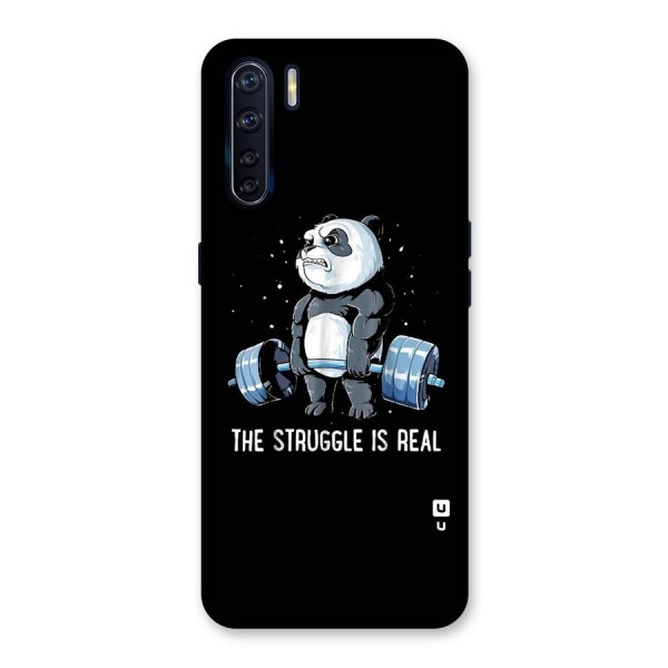 Struggle is Real Panda Back Case for Oppo F15