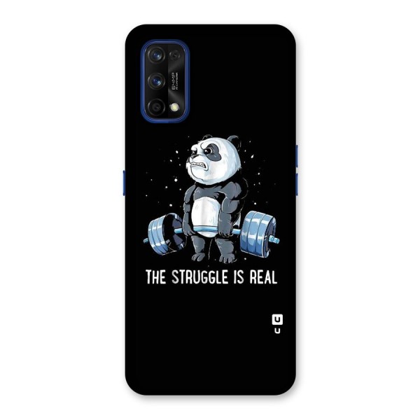 Struggle is Real Panda Back Case for Realme 7 Pro