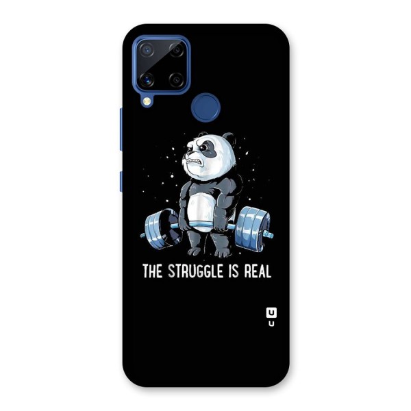 Struggle is Real Panda Back Case for Realme C12
