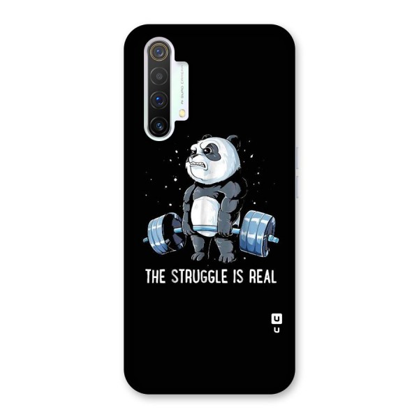 Struggle is Real Panda Back Case for Realme X3