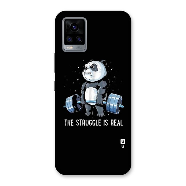 Struggle is Real Panda Back Case for Vivo V20