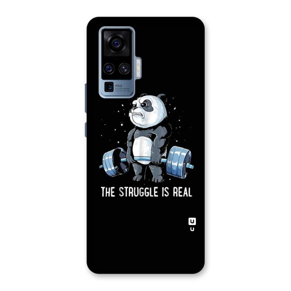 Struggle is Real Panda Back Case for Vivo X50 Pro