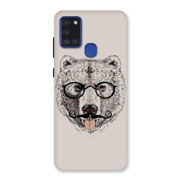 Studious Bear Back Case for Galaxy A21s