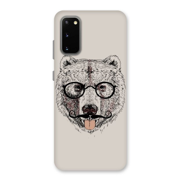 Studious Bear Back Case for Galaxy S20