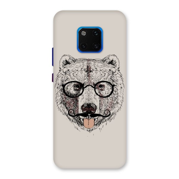 Studious Bear Back Case for Huawei Mate 20 Pro