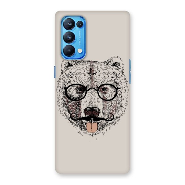 Studious Bear Back Case for Oppo Reno5 Pro 5G