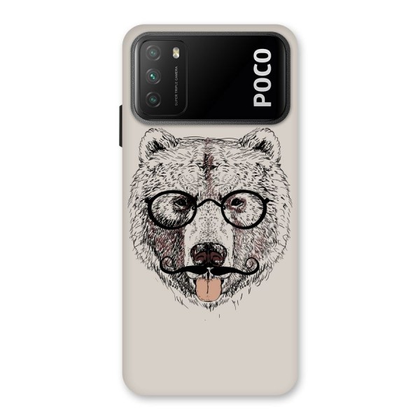 Studious Bear Back Case for Poco M3