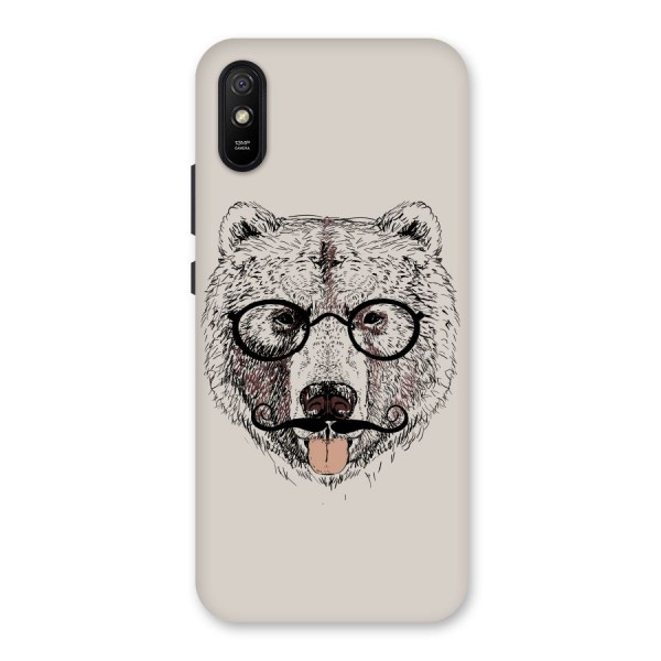 Studious Bear Back Case for Redmi 9A