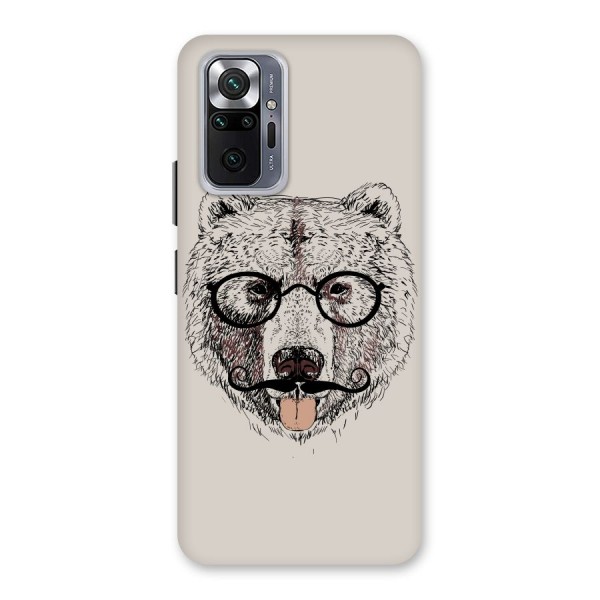 Studious Bear Back Case for Redmi Note 10 Pro Max