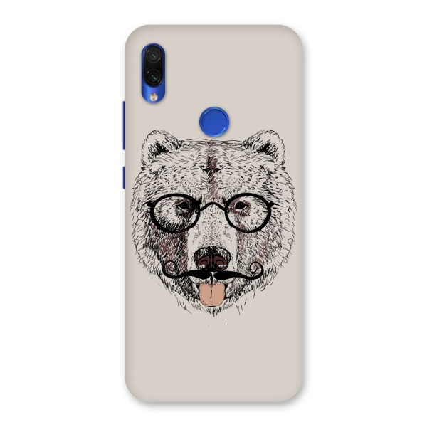 Studious Bear Back Case for Redmi Note 7S