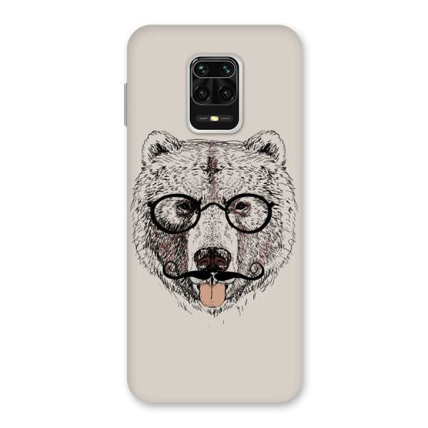 Studious Bear Back Case for Redmi Note 9 Pro