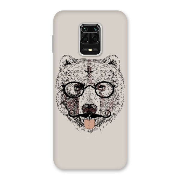 Studious Bear Back Case for Redmi Note 9 Pro Max