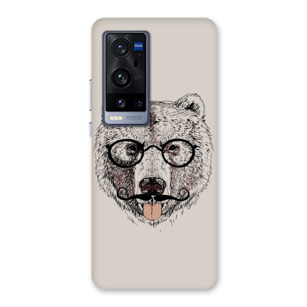 Studious Bear Back Case for Vivo X60 Pro Plus