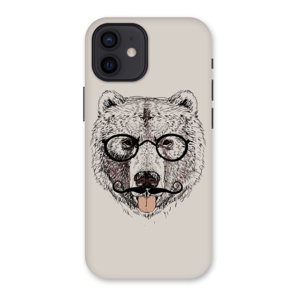 Studious Bear Back Case for iPhone 12