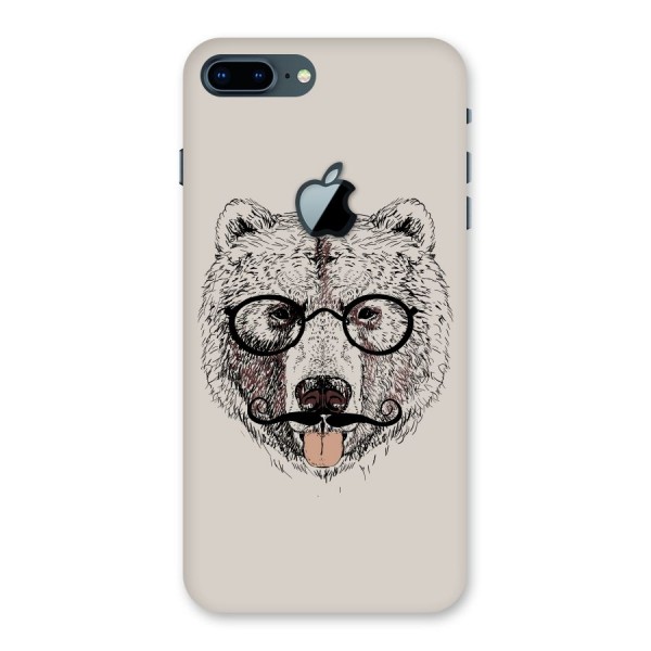 Studious Bear Back Case for iPhone 7 Plus Apple Cut