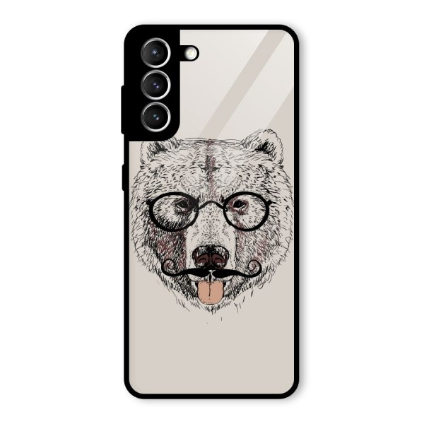 Studious Bear Glass Back Case for Galaxy S21 5G