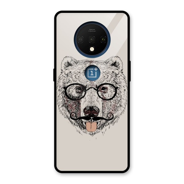 Studious Bear Glass Back Case for OnePlus 7T