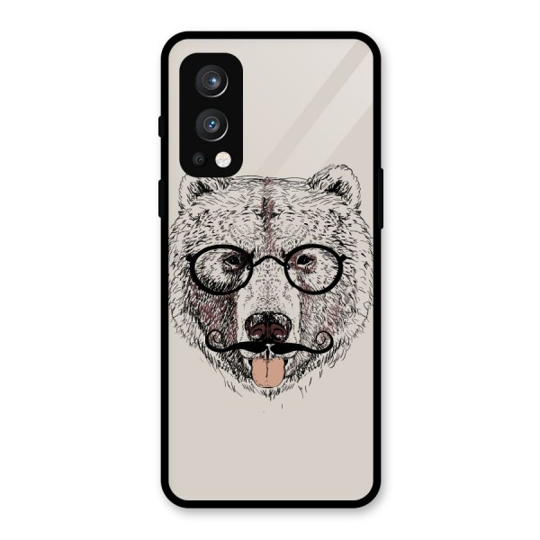 Studious Bear Glass Back Case for OnePlus Nord 2 5G