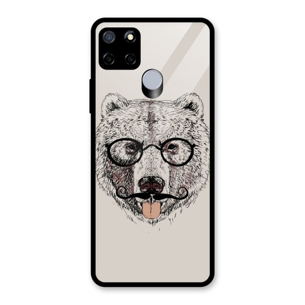 Studious Bear Glass Back Case for Realme C12