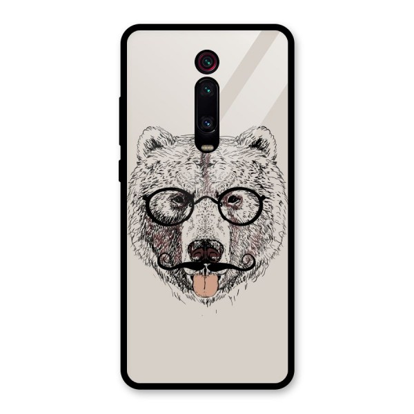 Studious Bear Glass Back Case for Redmi K20