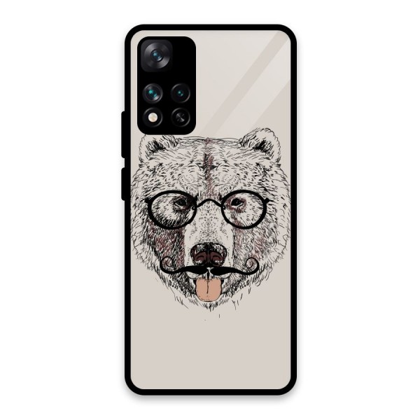 Studious Bear Glass Back Case for Xiaomi 11i 5G