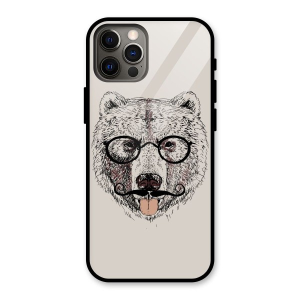 Studious Bear Glass Back Case for iPhone 12 Pro