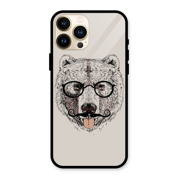 Studious Bear Glass Back Case for iPhone 13 Pro Max