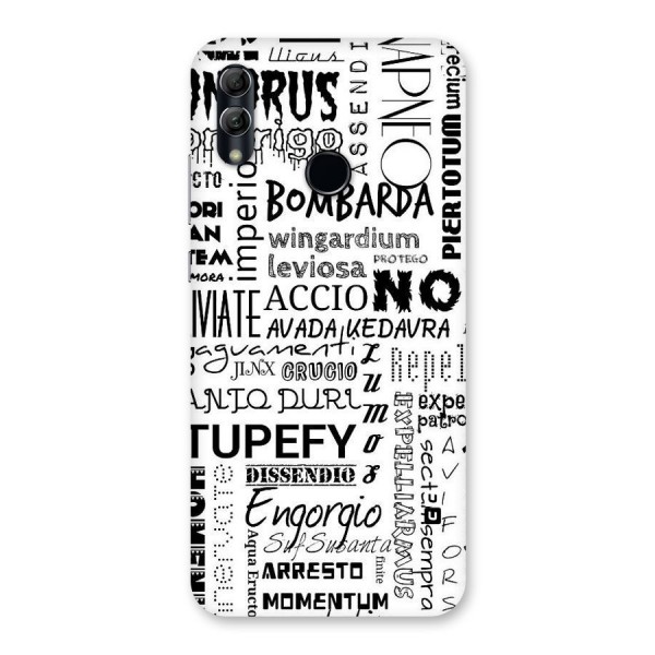 Stupefy Back Case for Honor 10 Lite