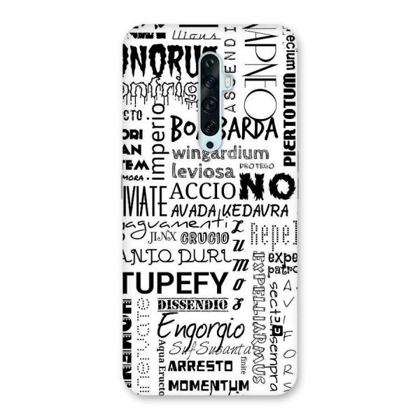 Stupefy Back Case for Oppo Reno2 F