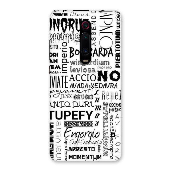 Stupefy Back Case for Redmi K20 Pro