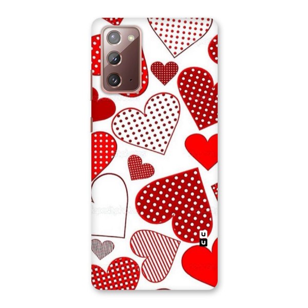 Style Hearts Back Case for Galaxy Note 20