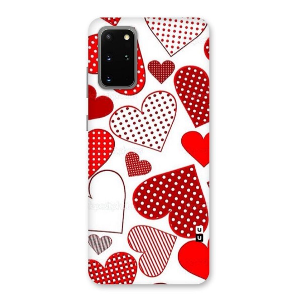 Style Hearts Back Case for Galaxy S20 Plus