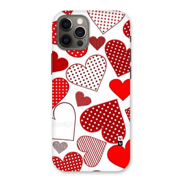 Style Hearts Back Case for iPhone 12 Pro