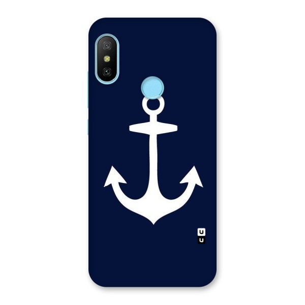 Stylish Anchor Design Back Case for Redmi 6 Pro