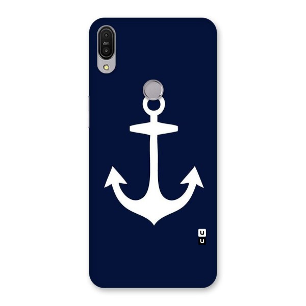 Stylish Anchor Design Back Case for Zenfone Max Pro M1