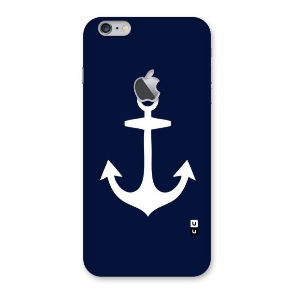 Stylish Anchor Design Back Case for iPhone 6 Plus 6S Plus Logo Cut
