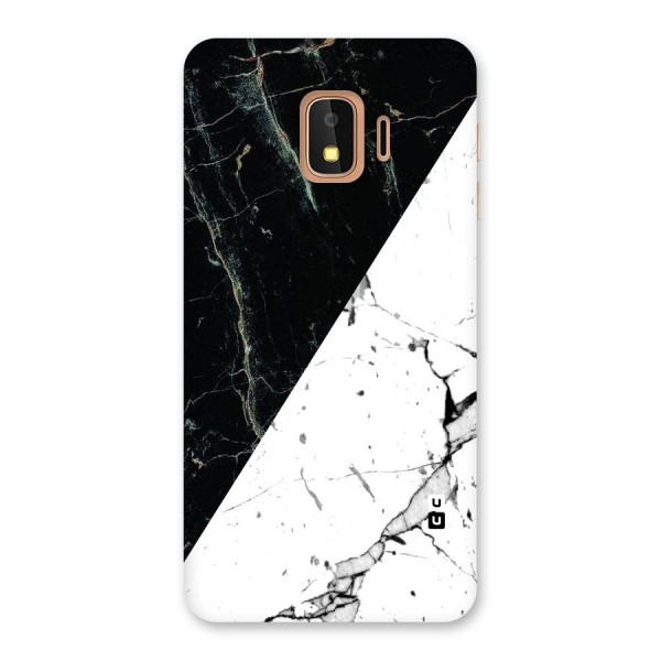 Stylish Diagonal Marble Back Case for Galaxy J2 Core