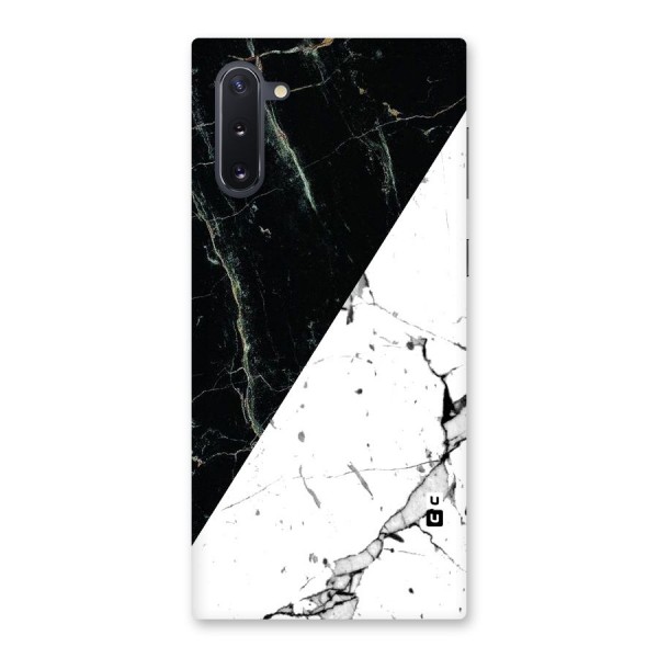 Stylish Diagonal Marble Back Case for Galaxy Note 10
