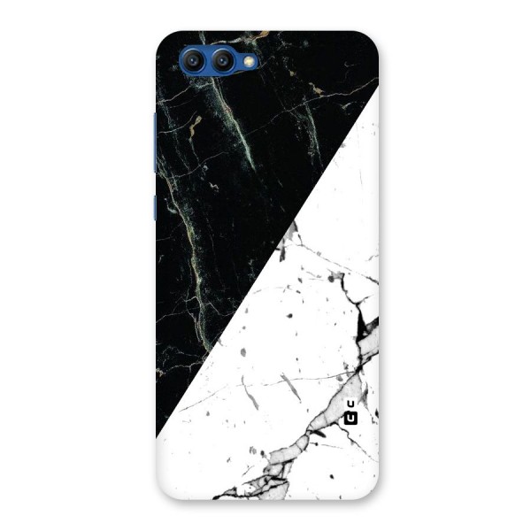 Stylish Diagonal Marble Back Case for Honor View 10